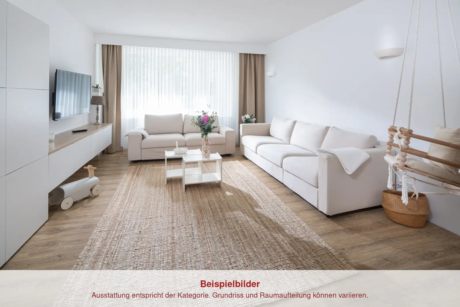 Große-2-Raum Apartment – Ferienwohnung Norderney im skandinavischen Design
