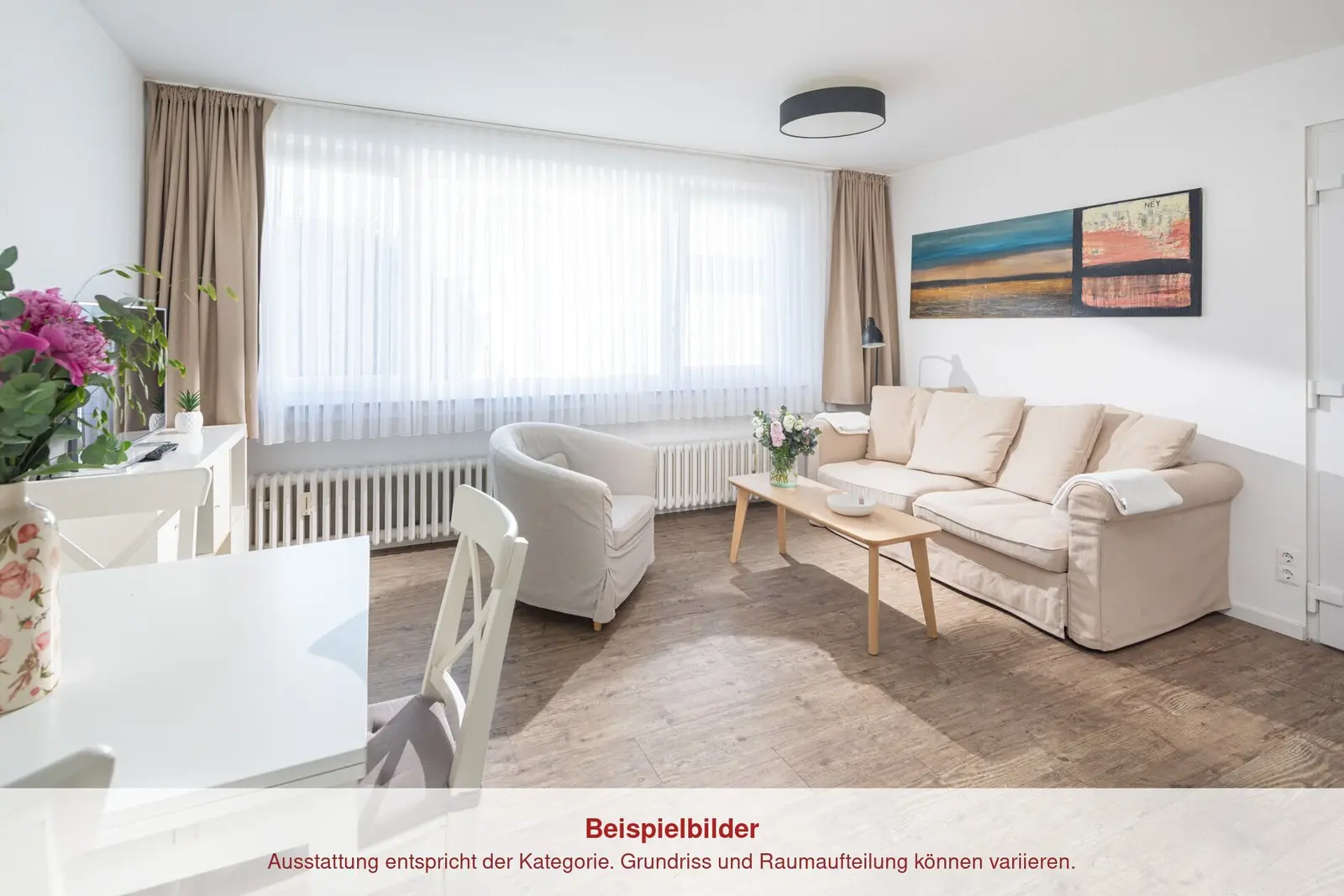 Apartament Nord / Süd Norderney – apartament wakacyjny w skandynawskim stylu